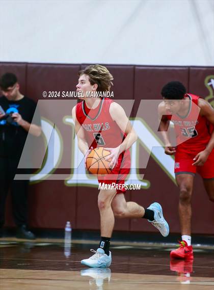 Thumbnail 1 in Oak Hills vs Pilibos (St. Francis Holiday Hoopfest Tournament) photogallery.