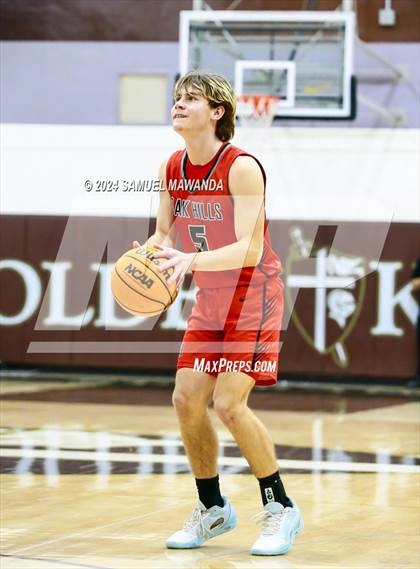 Thumbnail 1 in Oak Hills vs Pilibos (St. Francis Holiday Hoopfest Tournament) photogallery.