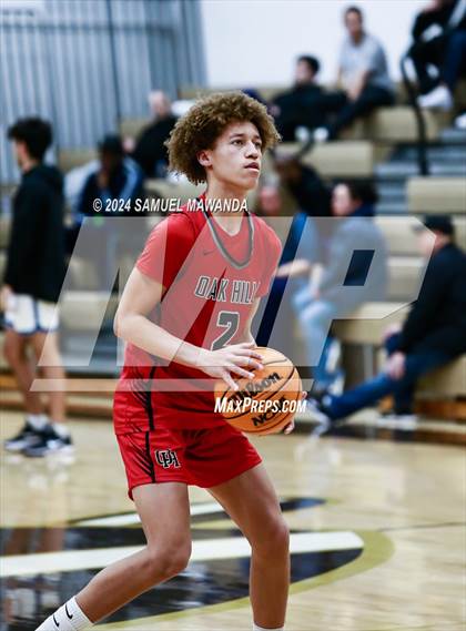 Thumbnail 3 in Oak Hills vs Pilibos (St. Francis Holiday Hoopfest Tournament) photogallery.