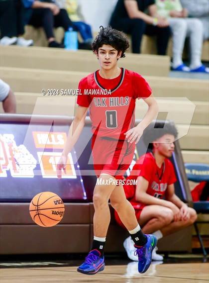 Thumbnail 2 in Oak Hills vs Pilibos (St. Francis Holiday Hoopfest Tournament) photogallery.