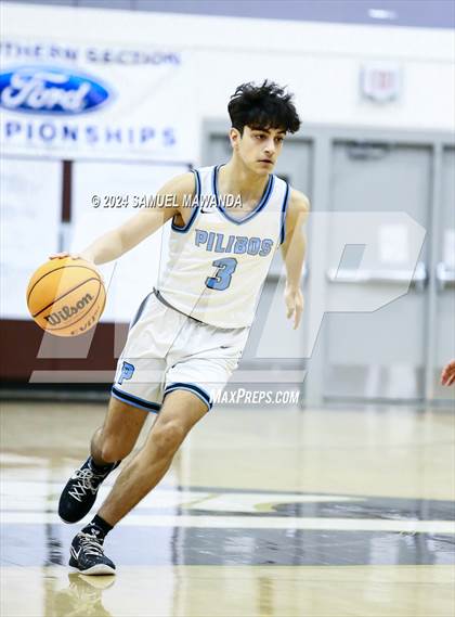 Thumbnail 1 in Oak Hills vs Pilibos (St. Francis Holiday Hoopfest Tournament) photogallery.