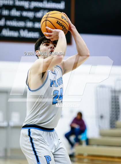 Thumbnail 1 in Oak Hills vs Pilibos (St. Francis Holiday Hoopfest Tournament) photogallery.