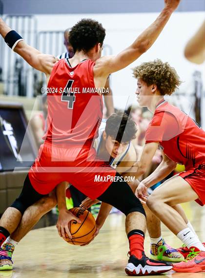 Thumbnail 2 in Oak Hills vs Pilibos (St. Francis Holiday Hoopfest Tournament) photogallery.