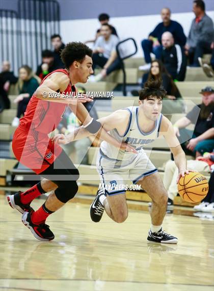Thumbnail 1 in Oak Hills vs Pilibos (St. Francis Holiday Hoopfest Tournament) photogallery.