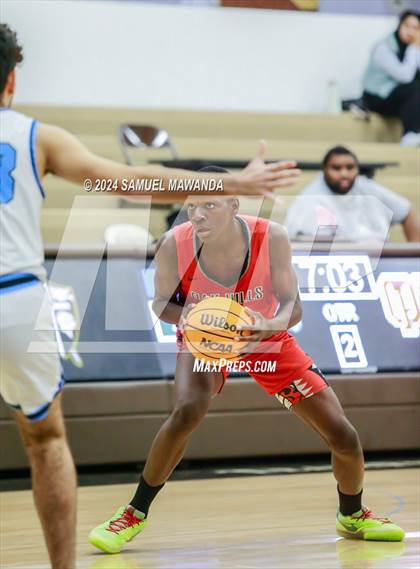 Thumbnail 3 in Oak Hills vs Pilibos (St. Francis Holiday Hoopfest Tournament) photogallery.