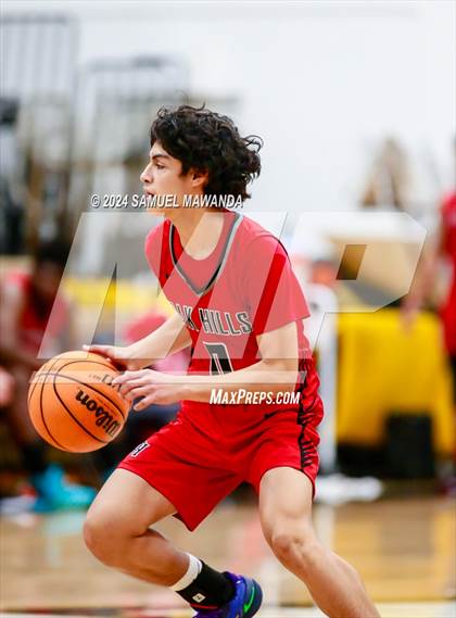 Thumbnail 3 in Oak Hills vs Pilibos (St. Francis Holiday Hoopfest Tournament) photogallery.