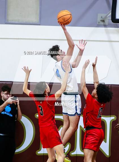 Thumbnail 2 in Oak Hills vs Pilibos (St. Francis Holiday Hoopfest Tournament) photogallery.