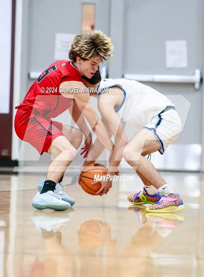 Thumbnail 2 in Oak Hills vs Pilibos (St. Francis Holiday Hoopfest Tournament) photogallery.