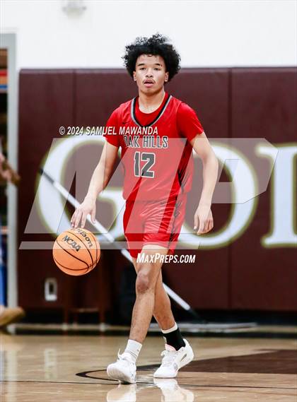 Thumbnail 1 in Oak Hills vs Pilibos (St. Francis Holiday Hoopfest Tournament) photogallery.
