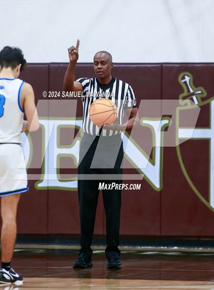 Thumbnail 2 in Oak Hills vs Pilibos (St. Francis Holiday Hoopfest Tournament) photogallery.