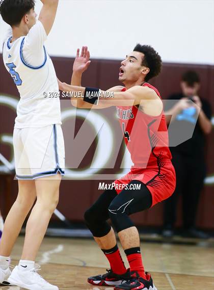 Thumbnail 2 in Oak Hills vs Pilibos (St. Francis Holiday Hoopfest Tournament) photogallery.