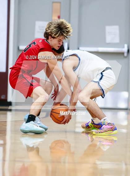 Thumbnail 3 in Oak Hills vs Pilibos (St. Francis Holiday Hoopfest Tournament) photogallery.