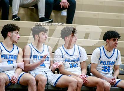 Thumbnail 2 in Oak Hills vs Pilibos (St. Francis Holiday Hoopfest Tournament) photogallery.