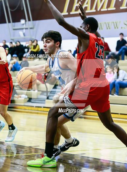 Thumbnail 2 in Oak Hills vs Pilibos (St. Francis Holiday Hoopfest Tournament) photogallery.