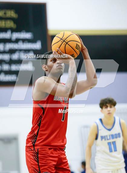 Thumbnail 2 in Oak Hills vs Pilibos (St. Francis Holiday Hoopfest Tournament) photogallery.