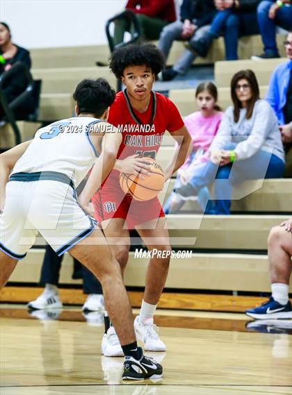 Thumbnail 3 in Oak Hills vs Pilibos (St. Francis Holiday Hoopfest Tournament) photogallery.