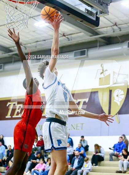 Thumbnail 3 in Oak Hills vs Pilibos (St. Francis Holiday Hoopfest Tournament) photogallery.
