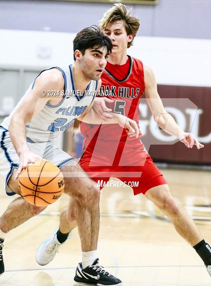 Thumbnail 1 in Oak Hills vs Pilibos (St. Francis Holiday Hoopfest Tournament) photogallery.