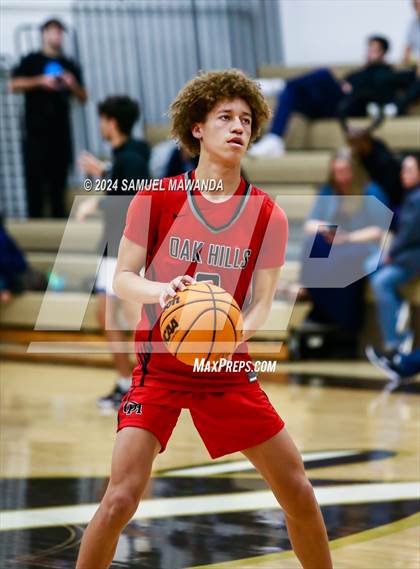 Thumbnail 1 in Oak Hills vs Pilibos (St. Francis Holiday Hoopfest Tournament) photogallery.