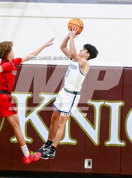 Thumbnail 3 in Oak Hills vs Pilibos (St. Francis Holiday Hoopfest Tournament) photogallery.