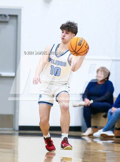 Thumbnail 2 in Oak Hills vs Pilibos (St. Francis Holiday Hoopfest Tournament) photogallery.