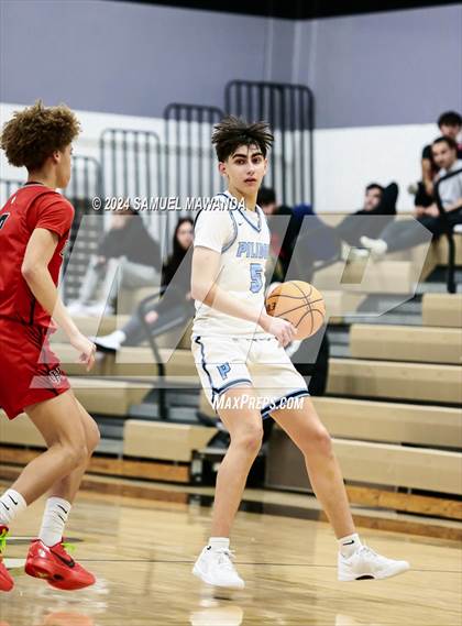 Thumbnail 2 in Oak Hills vs Pilibos (St. Francis Holiday Hoopfest Tournament) photogallery.