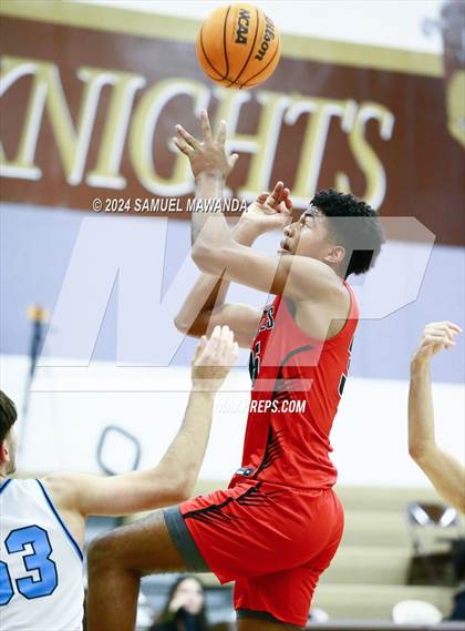 Thumbnail 2 in Oak Hills vs Pilibos (St. Francis Holiday Hoopfest Tournament) photogallery.