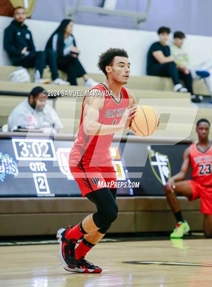 Thumbnail 2 in Oak Hills vs Pilibos (St. Francis Holiday Hoopfest Tournament) photogallery.
