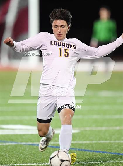 Thumbnail 1 in Lourdes @ Somers (Section 1 Class A 1st Round) photogallery.