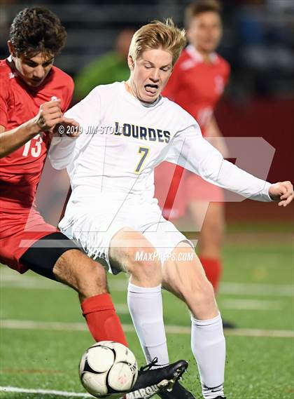 Thumbnail 1 in Lourdes @ Somers (Section 1 Class A 1st Round) photogallery.