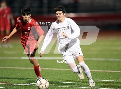 Thumbnail 3 in Lourdes @ Somers (Section 1 Class A 1st Round) photogallery.