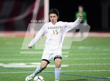 Thumbnail 2 in Lourdes @ Somers (Section 1 Class A 1st Round) photogallery.