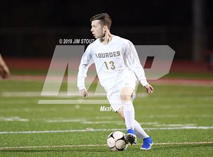 Thumbnail 2 in Lourdes @ Somers (Section 1 Class A 1st Round) photogallery.