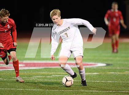 Thumbnail 2 in Lourdes @ Somers (Section 1 Class A 1st Round) photogallery.