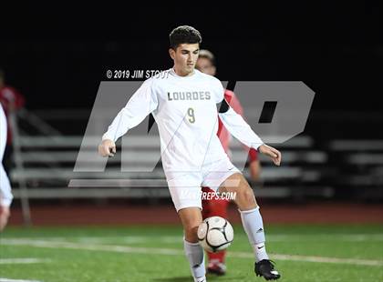 Thumbnail 2 in Lourdes @ Somers (Section 1 Class A 1st Round) photogallery.