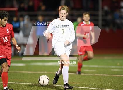 Thumbnail 2 in Lourdes @ Somers (Section 1 Class A 1st Round) photogallery.