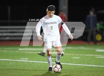 Thumbnail 2 in Lourdes @ Somers (Section 1 Class A 1st Round) photogallery.