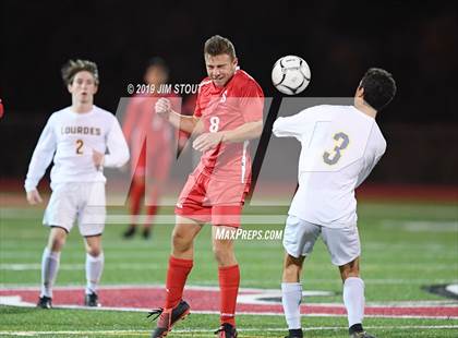 Thumbnail 1 in Lourdes @ Somers (Section 1 Class A 1st Round) photogallery.
