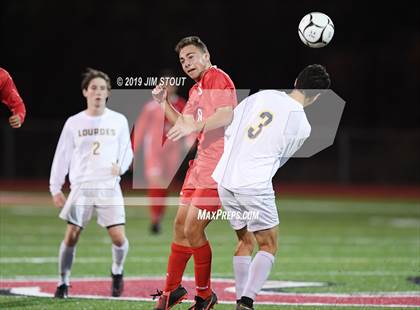 Thumbnail 2 in Lourdes @ Somers (Section 1 Class A 1st Round) photogallery.