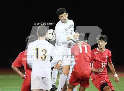 Thumbnail 3 in Lourdes @ Somers (Section 1 Class A 1st Round) photogallery.