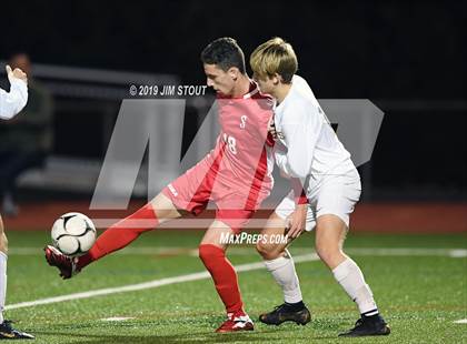 Thumbnail 2 in Lourdes @ Somers (Section 1 Class A 1st Round) photogallery.