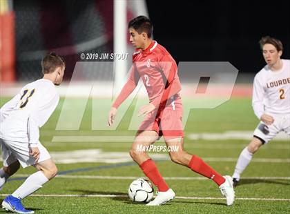 Thumbnail 2 in Lourdes @ Somers (Section 1 Class A 1st Round) photogallery.