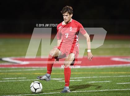 Thumbnail 3 in Lourdes @ Somers (Section 1 Class A 1st Round) photogallery.