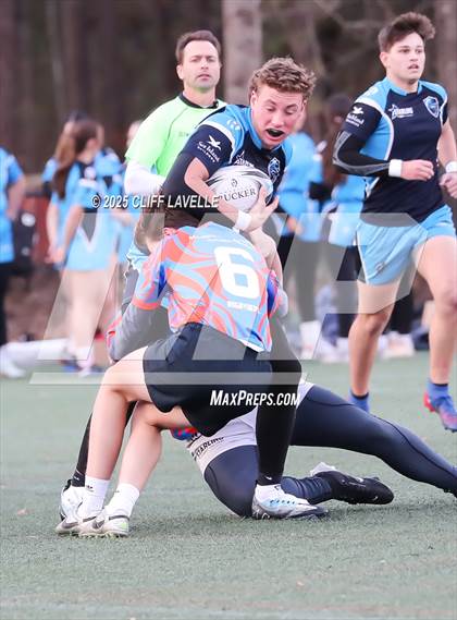 Thumbnail 3 in James Island vs Oceanside Collegiate photogallery.