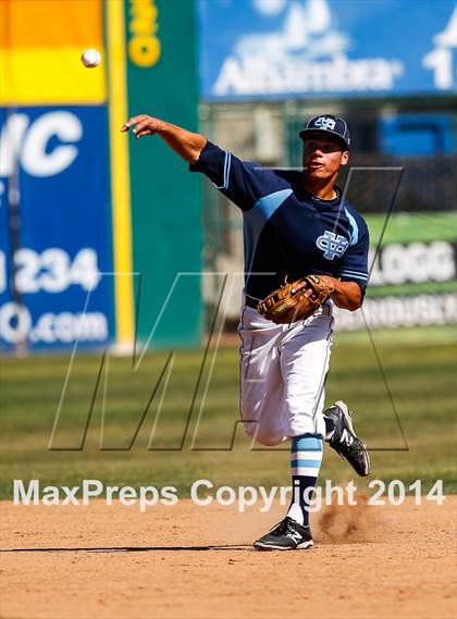 Thumbnail 2 in Valley Christian vs. Leland (CIF CCS Open Semifinal Playoff) photogallery.
