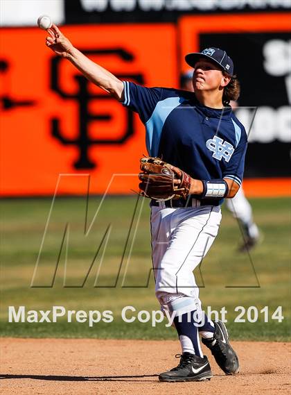Thumbnail 2 in Valley Christian vs. Leland (CIF CCS Open Semifinal Playoff) photogallery.