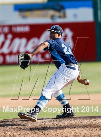 Thumbnail 2 in Valley Christian vs. Leland (CIF CCS Open Semifinal Playoff) photogallery.