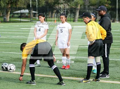 Thumbnail 3 in San Dimas @ St. Genevieve (CIF SS Playoff) photogallery.