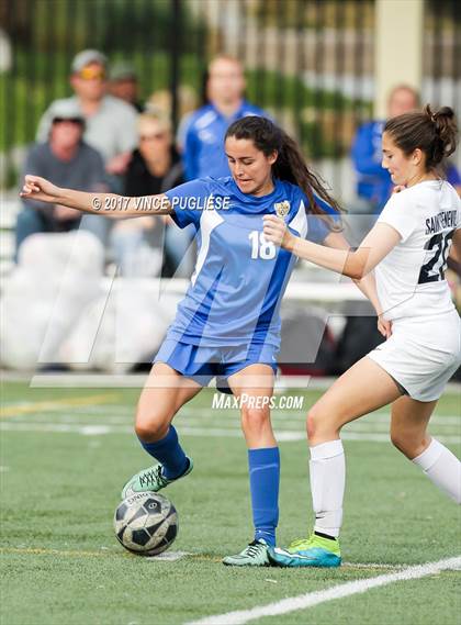 Thumbnail 2 in San Dimas @ St. Genevieve (CIF SS Playoff) photogallery.