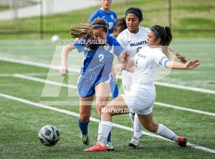 Thumbnail 3 in San Dimas @ St. Genevieve (CIF SS Playoff) photogallery.